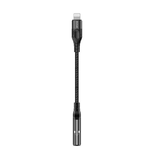 Rixus RXMU36L Lightning Connector to 3.5mm Audio Adapter Female 10cm