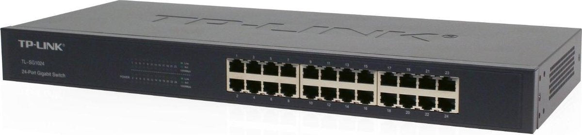 Switch TP-Link 48,3cm TP-Link TL-SG1024 24 poorts switch gigabit