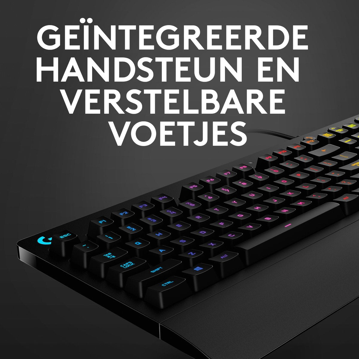 Logitech G213 Prodigy - Gaming Toetsenbord - US Qwerty (ISO) - Zwart
