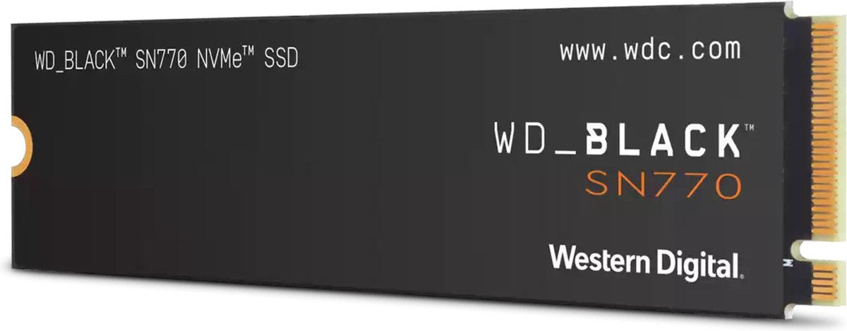SSD WD zwart M.2 2280 1TB NVMe SN770 intern