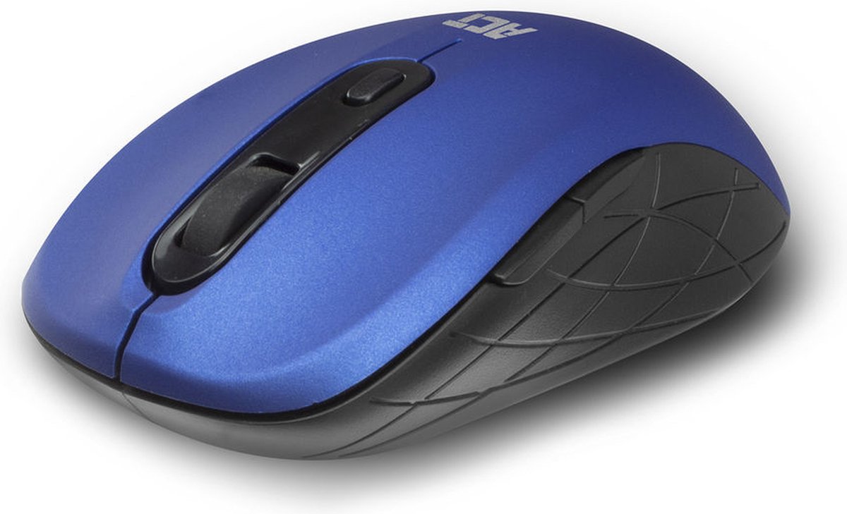 ACT Muis Draadloos - Optisch - 1600 DPI - 2.4Ghz USB Mini Dongel - Lichtgewicht - AC5140 Blauw