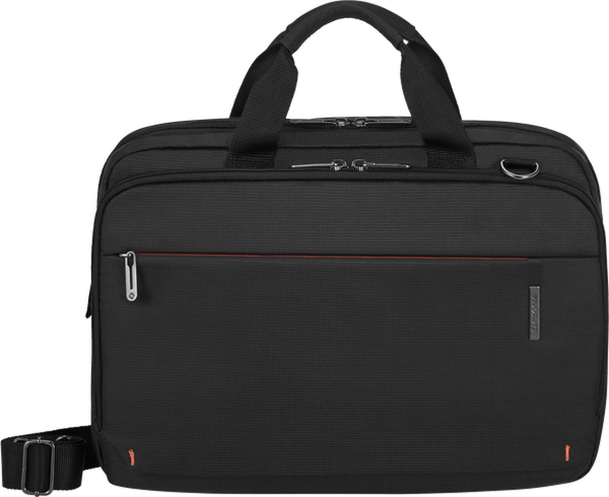 Samsonite Laptopschoudertas - Network 4 Bailhandle 15.6 inch - Charcoal Black