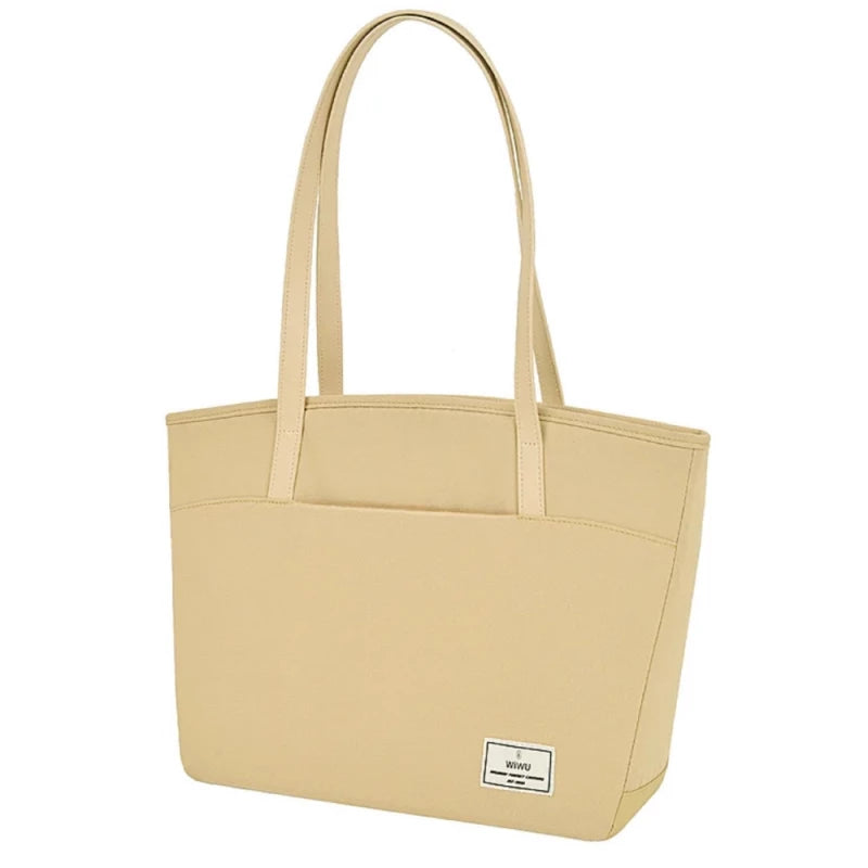 WiWU Ora Tote Lady 16" Laptop Handbag – Waterproof, Multi-Pocket Design with Laptop Compartment & Large Capacity for Women