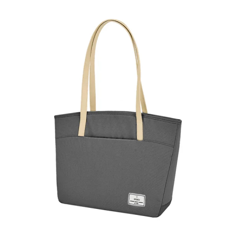 WiWU Ora Tote Lady 16" Laptop Handbag – Waterproof, Multi-Pocket Design with Laptop Compartment & Large Capacity for Women