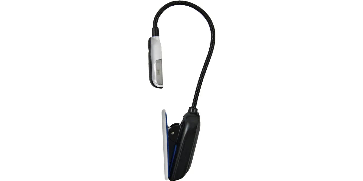 Varta 16618 Zwart, Zilver Clipzaklamp / zaklantaarn Book Light LED