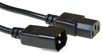 Ewent ew9186 230V Extension Cable C13 - C14 1.8 Meter