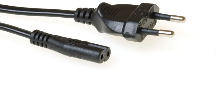 Ewent ew9181 230V Connection Cable Euro male - C7 female 1.5 Meter