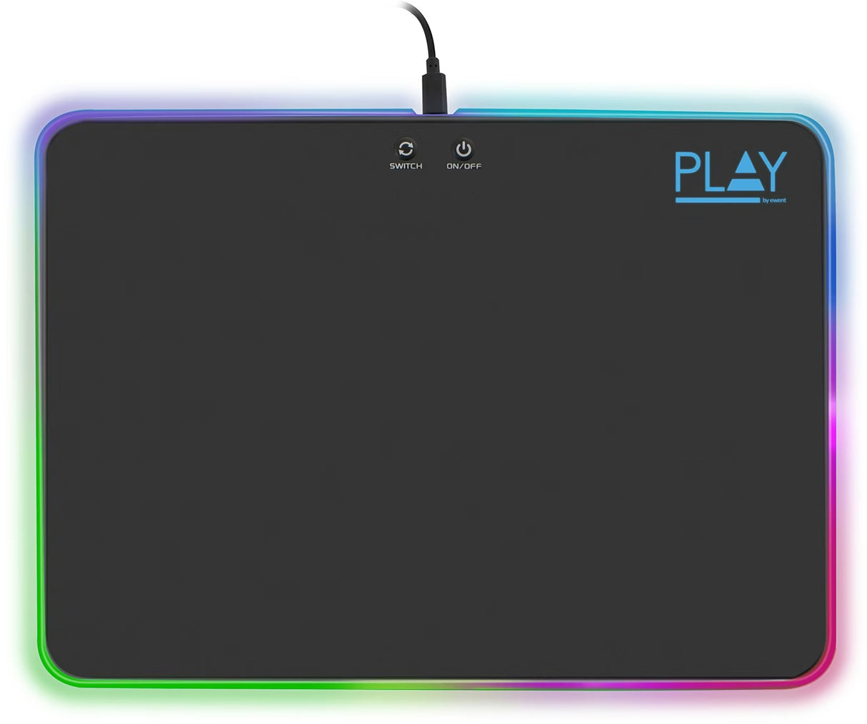 Ewent PL3341 Gaming Muismat met RGB-verlichting