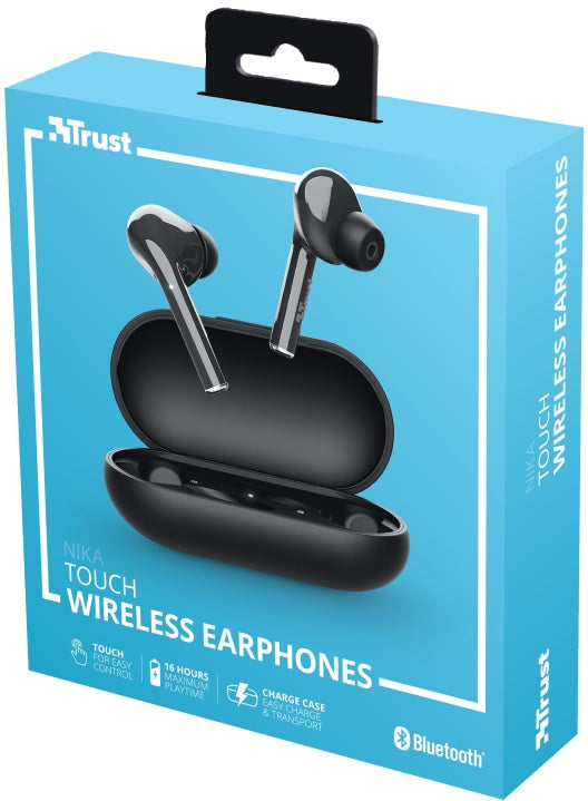 Trust Nika Touch Bluetooth Wireless Earphones hoofdtelefoon