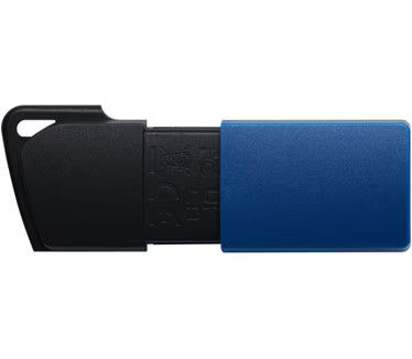 Kingston DataTraveler Exodia M USB-stick – 64 GB – Zwart/blauw – USB-A 3.2 Gen 1