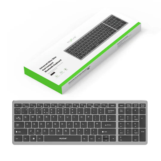 Rixus RXWK02 Universeel Ultra Dun Bluetooth Toetsenbord
