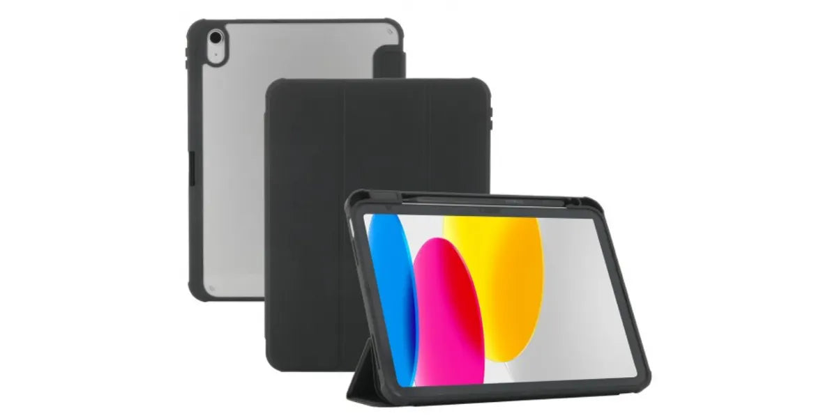 Mobilis 060020 tabletbehuizing 27,9 cm (11") Folioblad Zwart Apple ipad 2025