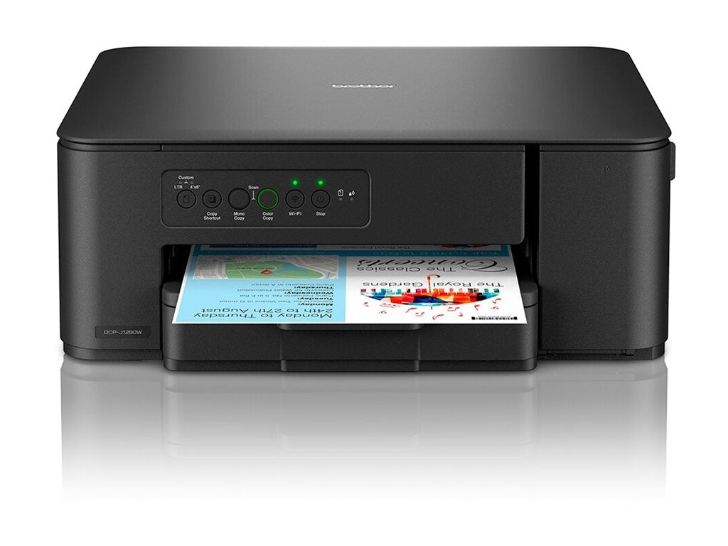 BROTHER DCP-J1260W 3in1 MFP colour inkjet A4 150sheets USB Wi-Fi