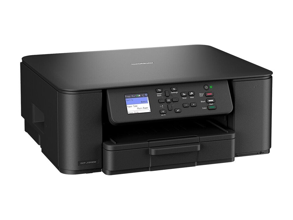 BROTHER DCP-J1310DW Compact 3-in-1 wireless inkjet printer with duplex print 16ppm
