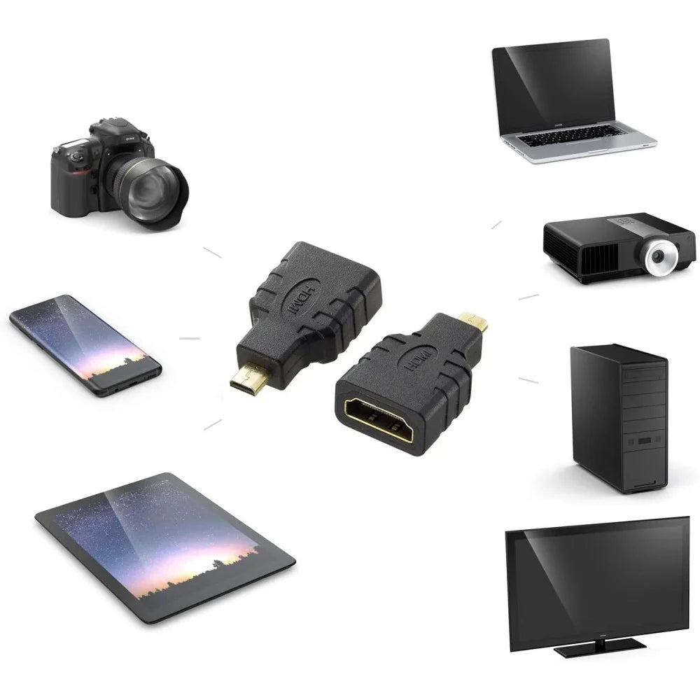 Techly HDMI Adapter F auf HDMI Micro D stekker