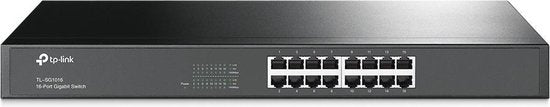 Switch TP-Link 48,3cm 16x GE TL-SG1016 16 poorts switch gigabit
