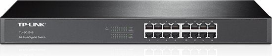 Switch TP-Link 48,3cm 16x GE TL-SG1016 16 poorts switch gigabit