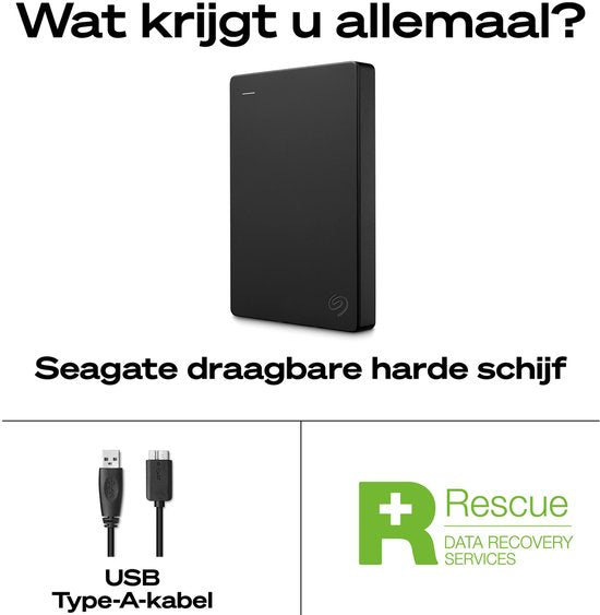Seagate Expansion STKM2000400 externe harde schijf 2 TB USB Type-A 3.2 Gen 1 (3.1 Gen 1) Zwart