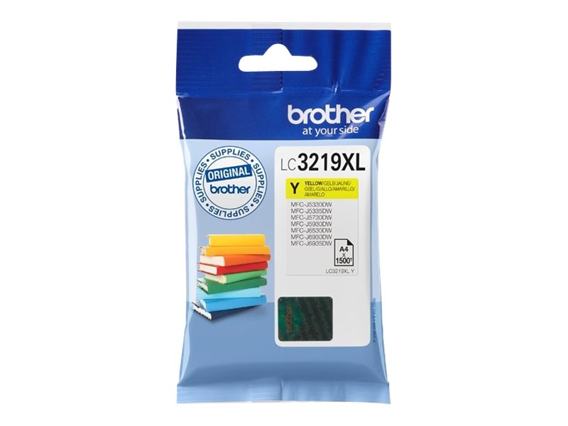 BROTHER LC-3219XLY Inkt Geel (1500 pagina s)