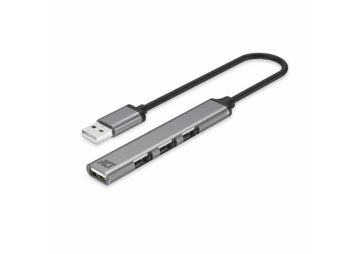 ACT AC6225 USB-A hub 2.0, 4 port USB-A