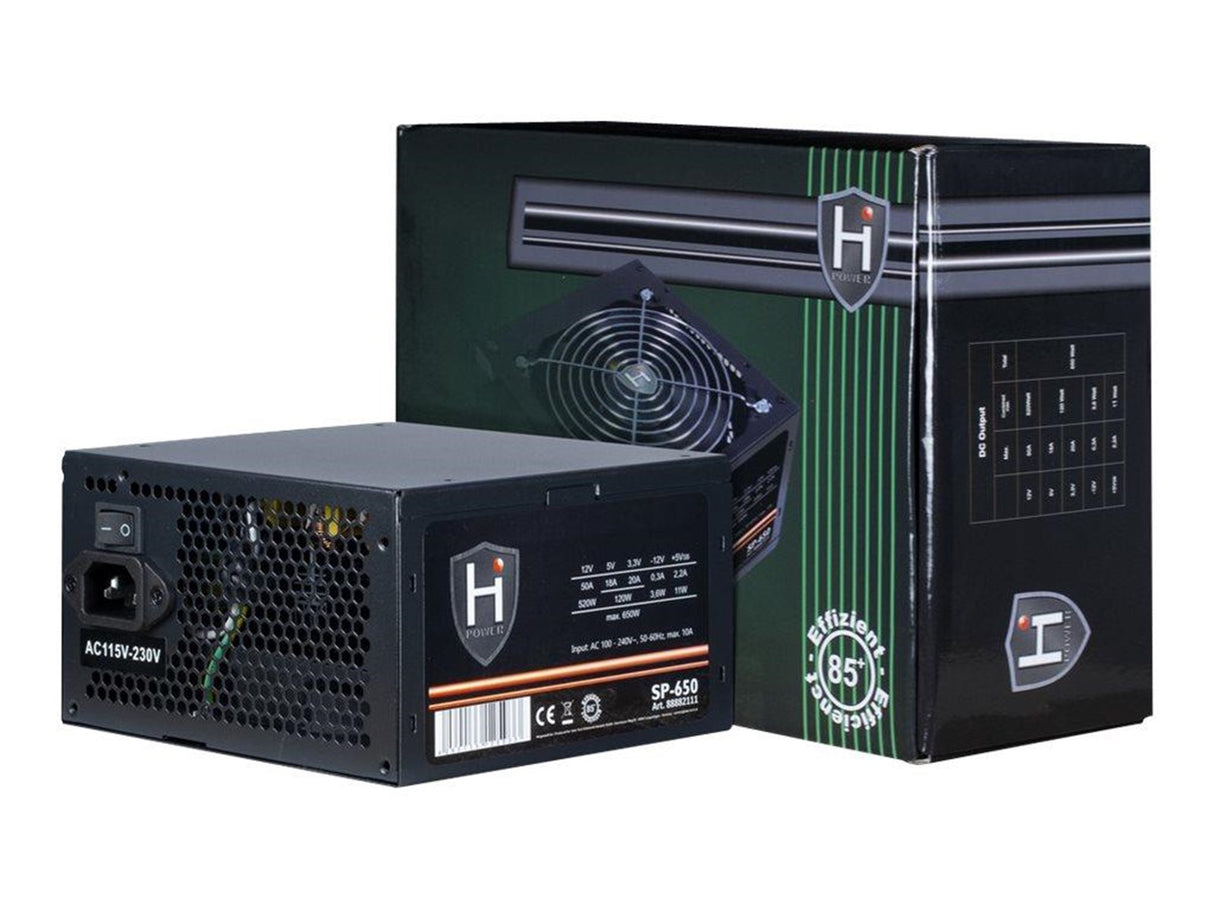 Inter-Tech voeding 550W HIPOWER SP-550 1X 120mm koeler retail