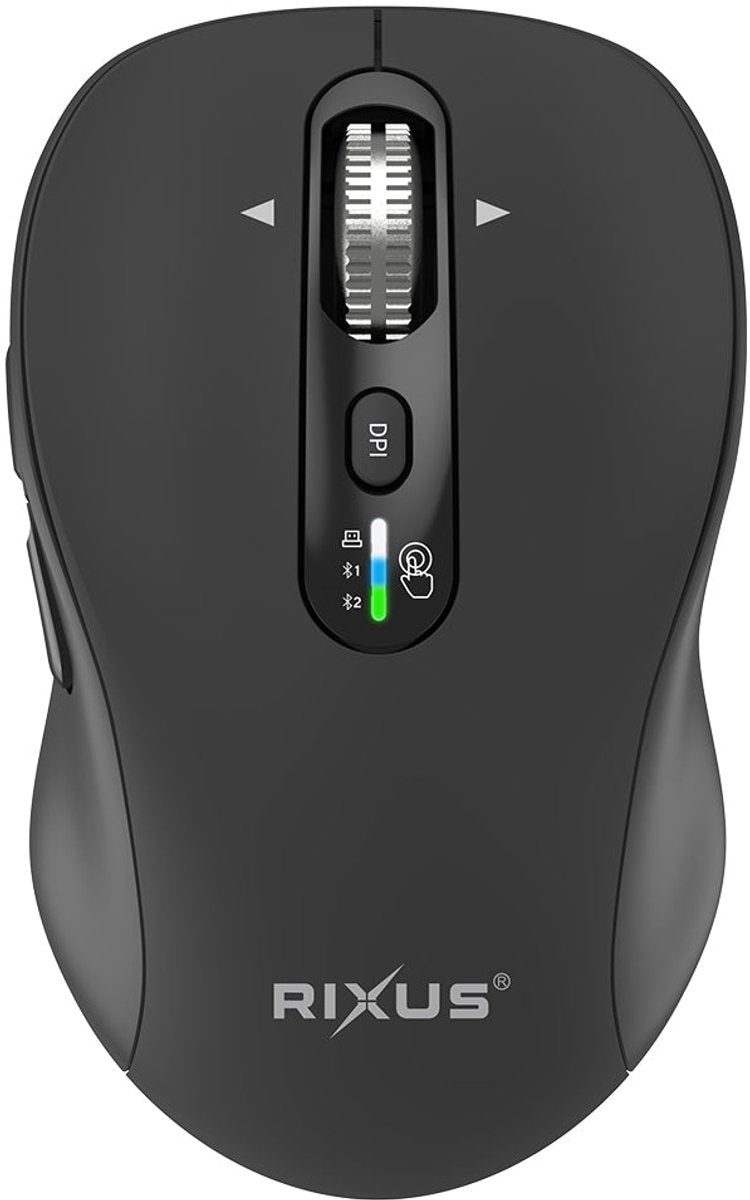 Rixus RXWM03 Aero Compact Mouse oplaadbaar Black