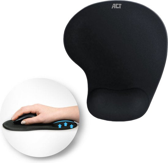 ACT Ergonomische muismat met polssteun gel AC8010