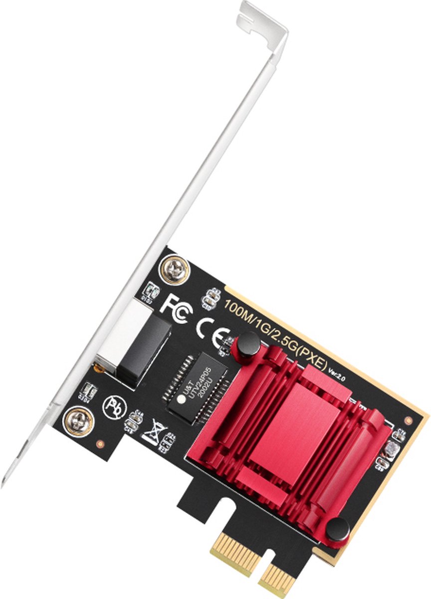 Cudy PE25 2,5 Gbps netwerkaart PCi-e