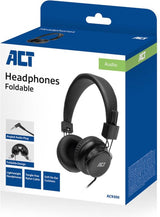 Ewent EW3573 Opvouwbare on-ear hoofdtelefoon met comfortabele oorkussens en verstelbare hoofdband ( AC9300 )
