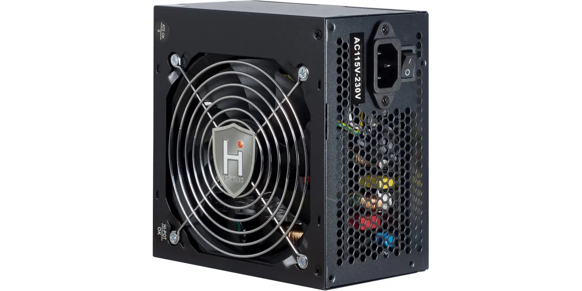 Inter-Tech HIPOWER SP-650 power supply unit 650 W 20+4 pin ATX ATX Zwart