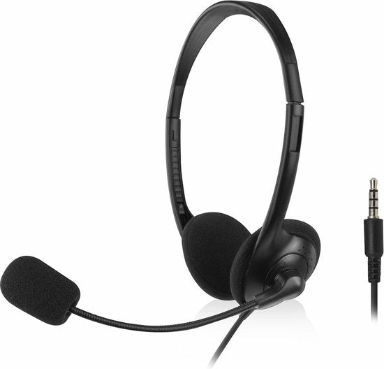 ACT Headset met 3,5mm audio-aansluiting AC9330