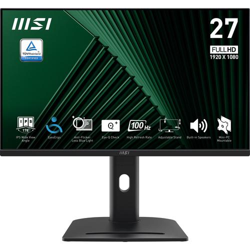 MSI PRO MP275PG computer monitor 68,6 cm (27") 1920 x 1080 Pixels Full HD LCD Zwart