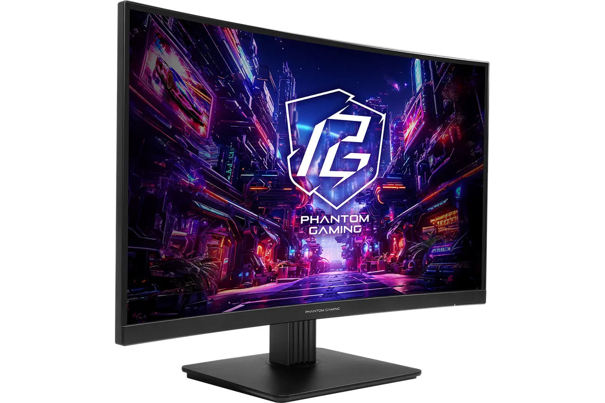 Asrock Phantom Gaming PG27QRT1B computer monitor 68,6 cm (27") 2560 x 1440 Pixels Quad HD LED Zwart