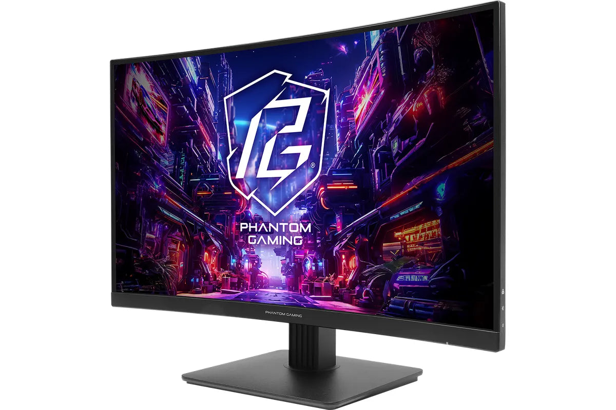 Asrock Phantom Gaming PG27QRT1B computer monitor 68,6 cm (27") 2560 x 1440 Pixels Quad HD LED Zwart