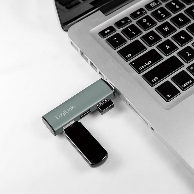 LogiLink USB 3.2 HUB 3-port, Gen2 met Aluminium