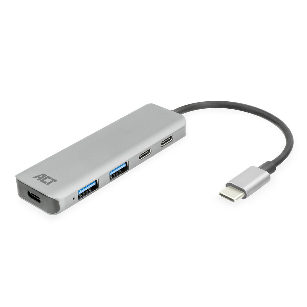 Act AC7072 USB-C hub 3.0, 2x USB-A, 2x USB-C
