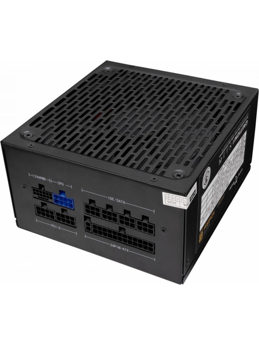 White Shark Admiral , 850 Watt Gold ATX 3.0 PSU , PCIe 5.0 , Power Supply , Modular Voeding
