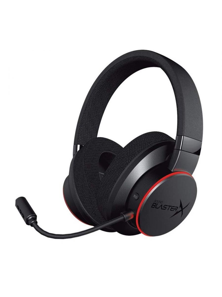 Creative Sound BlasterX H6 , Bedrade Over-ear Gaming Headset , USB-A & 3.5mm , Zwart & RGB