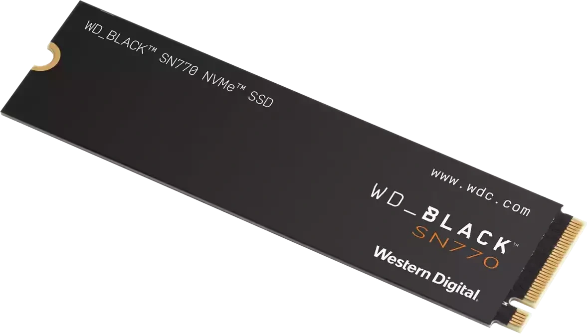 SSD WD zwart M.2 2280 500GB NVMe SN770 intern