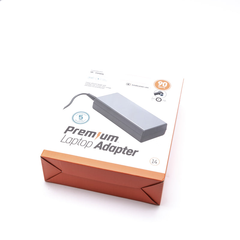 Premium adapter in retailverpakking HP 19,5V 4,62A 4,5mm * 3,0mm smart incl. netsnoer