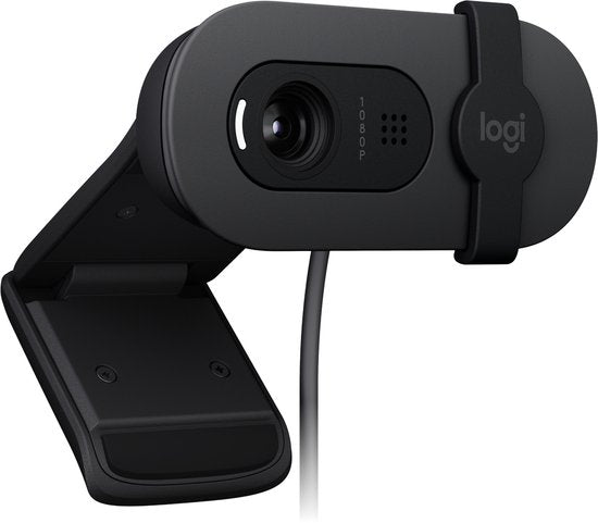 Logitech BRIO 105 Full HD-webcam 1920 x 1080 Pixel Geïntegreerd afdekpaneel