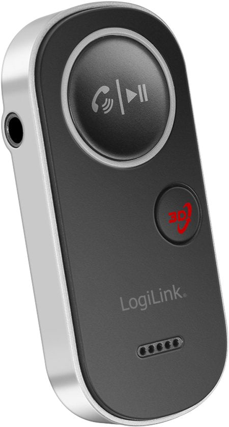 Logilink Bluetooth 5.4, 3D-Audio ontvanger, zwart