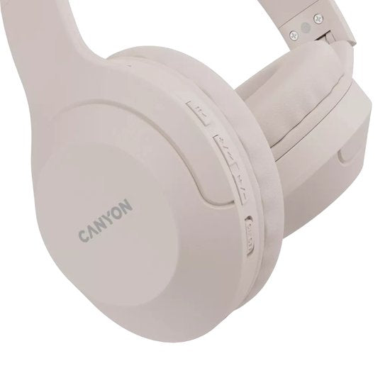 Canyon Bluetooth Headset BTHS-3 On-Ear/Stereo/BT5.1 beige retail