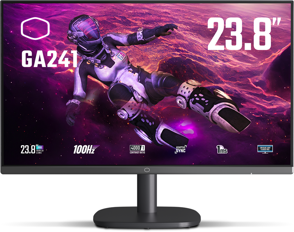 CoolerMaster 60,5cm (23,8") GA241 16:9 VA+HDMI FHD 100Hz