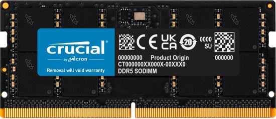 SO DDR5 32GB PC 5600 CL46 Crucial ( notebook )