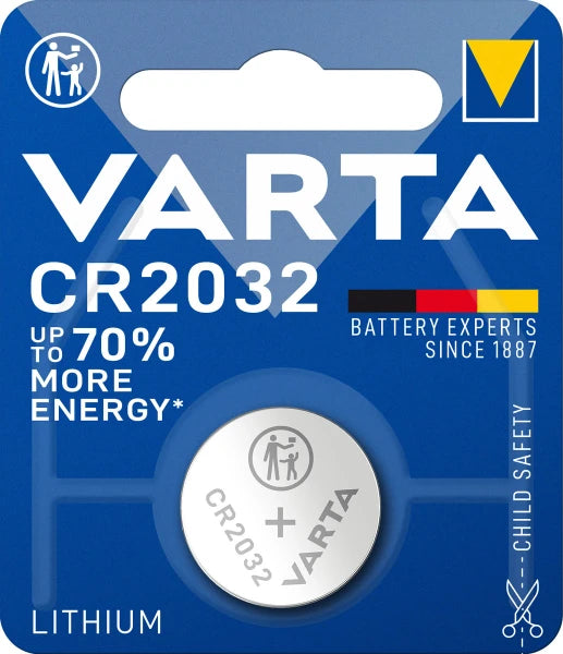 HQ CR2032 lithium knoopcel batterij (1 stuks)