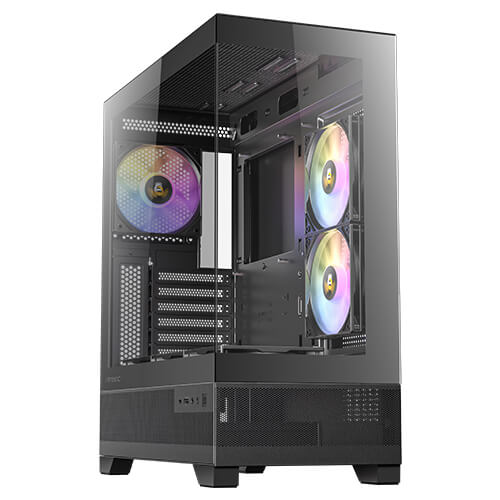 Hedo gaming desktop GPC-R7-8700F, 2TB NVmeopslag, 64GB , Radeon RX9070XT, W11