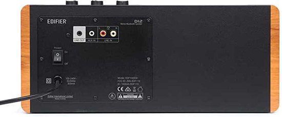 Edifier D12 2.0 Bluetooth hout retail