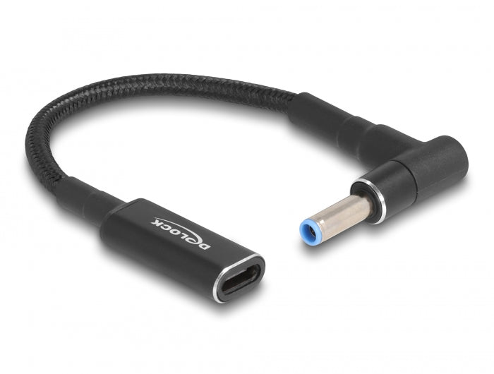 DELOCK Adapterkabel voor HP Notebook oplaadkabel USB-C verloop stekker