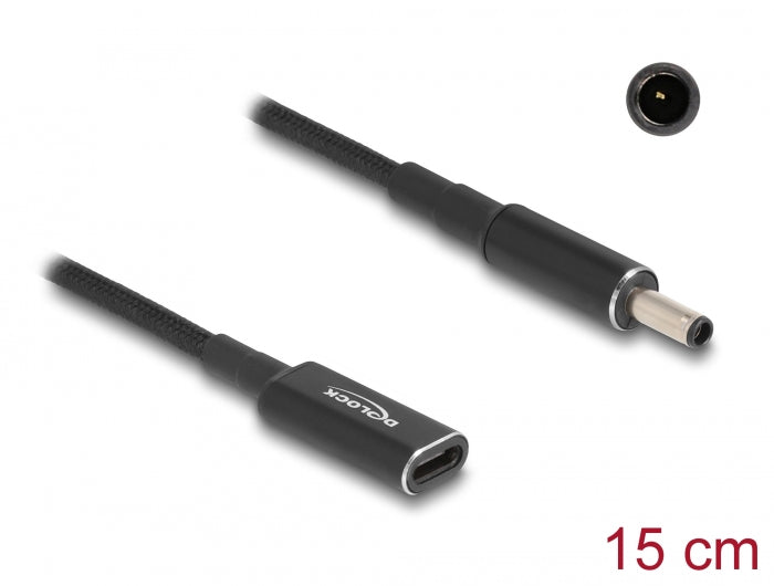 DELOCK Adapterkabel Notebook oplaadkabel USB Type-C Dell